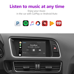 Décodeur d'interface multimédia sans fil Apple CarPlay Android Auto pour <span class=keywords><strong>Audi</strong></span> Q5 2009-2017 AirPlay Mirror Link Youtube <span class=keywords><strong>Car</strong></span> <span class=keywords><strong>Play</strong></span> - Product Image 5