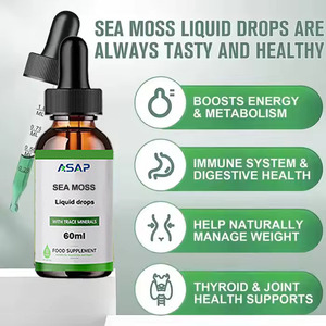 Líquido de musgo de mar irlandés vitamina Etiqueta Privada OEM gotas suplemento orgánico líquido de musgo de mar - Product Image 2