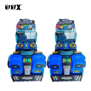 Simulateur de conduite de voiture de course pour enfants, machine de jeu d'arcade automobile, jeux à monnayeur - Product Image 6