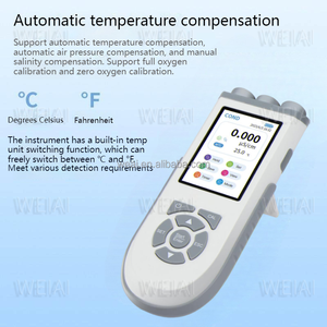 Analizador de Agua y Suelo Digital Portátil WEIAI 8 en 1, Medidor de pH/ORP/EC/TDS/Salinidad/Resistividad/TEMP/DO, Medidor de Conductividad, para Laboratorio y Cosmética - Product Image 5