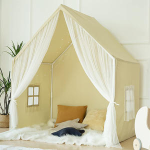 Grande tente Playhouse Tente de maison de jeu intérieure Château Tente pour filles garçons Play <span class=keywords><strong>Cottage</strong></span> - Product Image 4