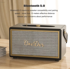 <span class=keywords><strong>Oneder</strong></span> D6ลำโพง30W เสียงเบสแน่น, ระบบไฮไฟไร้สายกลางแจ้งซาวด์บาร์ไม้วูฟเฟอร์คอมพิวเตอร์โฮมเธียเตอร์ออดิโอ - Product Image 6