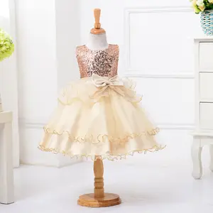 High quality Fashion Baby Frock Formal Dress Suppliers Wholesale Children Dressing Gowns Kids Birthday Party Dress