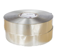 Ruban adhésif en aluminium argenté sans support, sensible à la pression, Jindiao 50 mm |   Isolation résistante à la chaleur pour climatiseur |   76 mm
