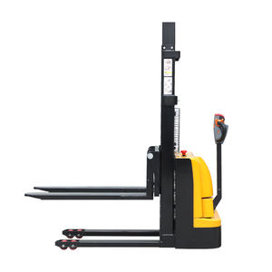 Máquina de gato de paleta semieléctrica, elevación de 3 toneladas, camión apilable de 1,6 m-3m, Walkie <span class=keywords><strong>Manual</strong></span>, apilador completo, carretilla elevadora AGV de 1,5 toneladas - Product Image 4