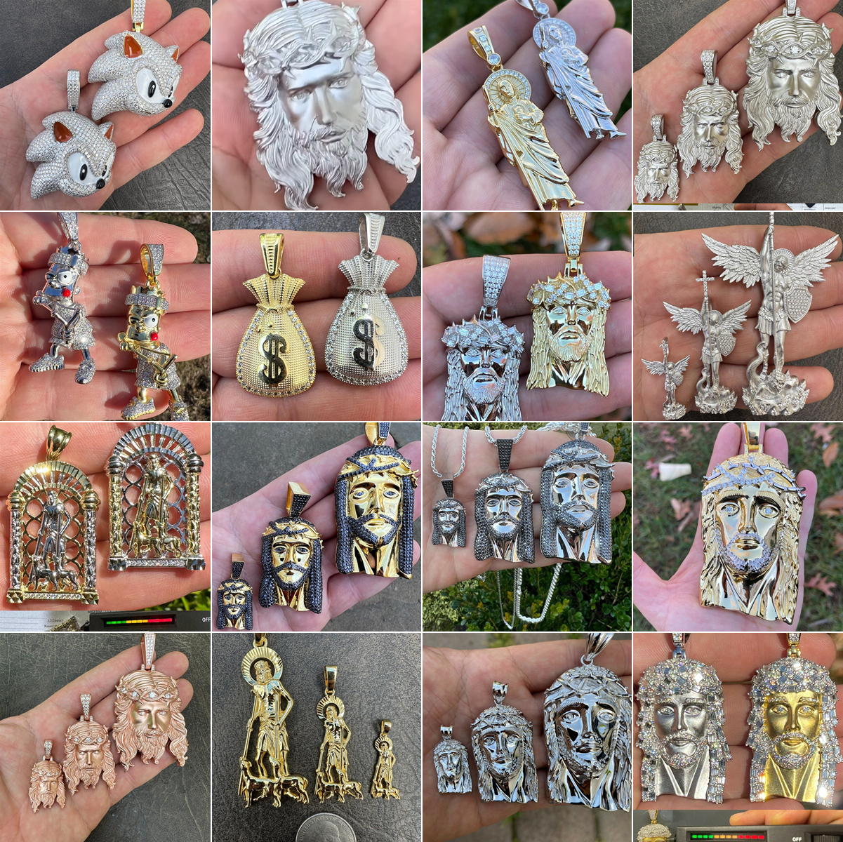 ♥cr412-441 メッキアクセサリー　まとめ　セット　①※ばら売り不可 ♥cr412-441 メッキアクセサリー まとめ セット ①※ばら売り不可