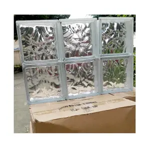 Decorative Square & Rectangle Glass Block For Windows & Partition Walls Nubio Hollow Glass Blocks Suppliers With Wholesale Price