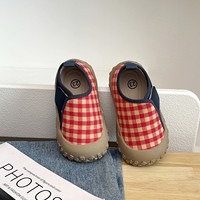 Chaussures en toile pour enfants en gros, chaussures décontractées antidérapantes pour garçons et filles, chaussures de marche confortables pour bébés