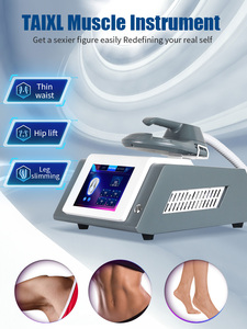 โรงงานผลิตเครื่องสร้างกล้ามเนื้อ ลดไขมัน rf ems sculpting machine พร้อมด้ามจับ 2 อัน สำหรับร้านเสริมสวยและสปา - Product Image 2