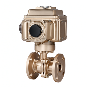Vanne à bille à actionnement électrique COVNA, expédition rapide, actionneurs de vanne à bille à actionnement électrique, double bride, haute pression, vanne à bille motorisée électrique - Product Image 1