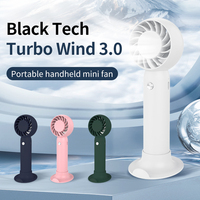 Nouveau Mini Ventilateur Personnalisable, Portable USB Rechargeable Mignon, 400 mAh