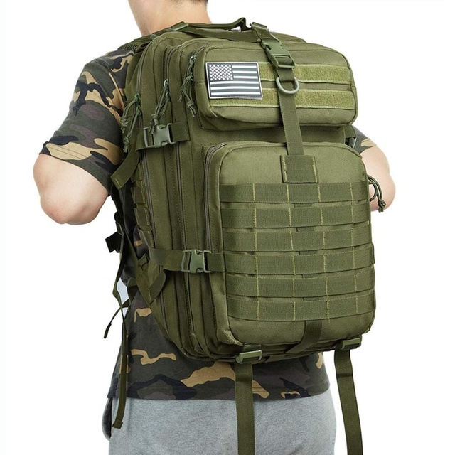 30L/50L Tactical Backpack Men Women Hiking Camping Rucksacks 900D Waterproof Bags Outdoor Trekking Hunting Bag Camouflage