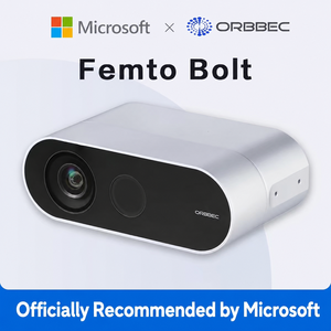 Caméra de profondeur 3D Orbbec Femto Bolt 4K RGB HDR RGB-D, capteur de profondeur de remplacement pour Microsoft Azure Kinect DK Machine Vision - Product Image 5