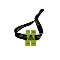 Bracelets événementiels personnalisés en PVC de haute qualité, bracelets VIP en polyester avec puce NFC RFID pour festivals et soirées