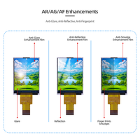 Angepasstes 2,4 Zoll Kleines LCD-Display Quadratisches Hochauflösendes 240*320 Displaymodul mit Steuerplatine