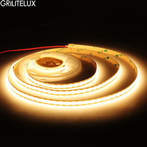 Tira de LED COB FOB de 4 mm, 5 mm, 8 mm, 10 mm, Cinta de Luz Flexible Ultrafina, 480 LED/m, 512 LED/m, Iluminación Lineal de Alta Densidad Regulable - Product Image 6