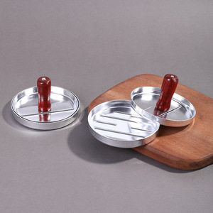 Presse à hamburgers manuelle en silicone antiadhésif pour cuisine domestique, outil de cuisson pour petit-déjeuner, vente en gros transfrontalière - Product Image 4