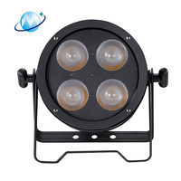 Projecteur LED mobile 250W pleine couleur avec zoom, 18 faisceaux LED, lumières de scène pour bars et spectacles, contrôlées par la voix
