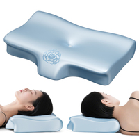 Oreiller de soutien pour le cou et le corps en mousse à mémoire de forme, sensation de fraîcheur, pour usage domestique, respirant et hygiénique, idéal pour les couples