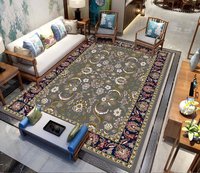 Nouveau tapis de sol de luxe, fabriqué à la machine, respectueux de l'environnement, adapté aux animaux domestiques, grand format, pour le salon, décoration de la maison, tapis confortable, personnalisable