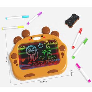 KK papan lukis anak baru, papan gambar, Meja dengan pena menulis sketsa pendidikan mainan gambar yang dapat dihapus, hadiah anak-anak - Product Image 3