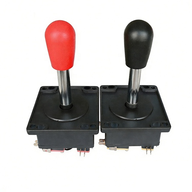 Arcade Joystick Controller Spanish Style Joystick Black/Red Balltop for DIY Arcade Parts