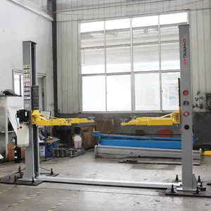 Hydraulic Cylinder Car Hoist 2 Post Low Ceiling Base Plate Car Lift For Sale