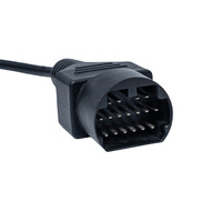 Adaptateur de faisceau de câbles de diagnostic automobile MAZDA Mazda 17P OBD 16 broches, outil de diagnostic