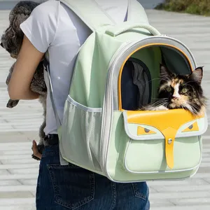 Wholesale Factory Portable Travel Pet Backpack For Small Dogs Bag And Pet Cats Travel Carrier Bag