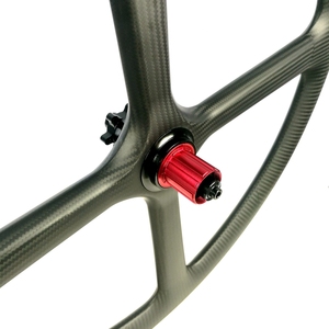 Roue de vélo de montagne BIKEDOC BDW4 en carbone, hauteur 40 mm * largeur 30 mm, roue <span class=keywords><strong>VTT</strong></span> à <span class=keywords><strong>4</strong></span> rayons avec moyeu Chosen, roue 27,5 pouces - Product Image 5