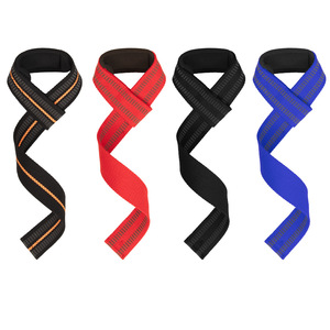 Vente en gros de sangles de poignet d'haltérophilie pour hommes et femmes avec logo personnalisé pour gymnastique et fitness - Product Image 2