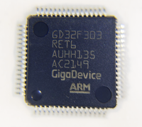 Microcontrôleur ARM Cortex-M4 GD32F303RET6 en stock, circuits intégrés multifonctionnels haute performance, composants électroniques