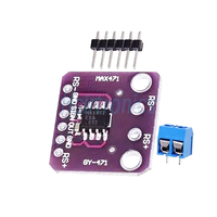 Módulo de Sensor de corriente de voltaje MAX471, placa de probador AVR, 5V CC, 3-25V, 0-3A, sensores divisores de voltaje resistivos