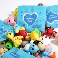 Set de Animales Impresos en 3D en Bolsa Sorpresa, Mini Figuras 3D Lindas y Articuladas para Fiestas
