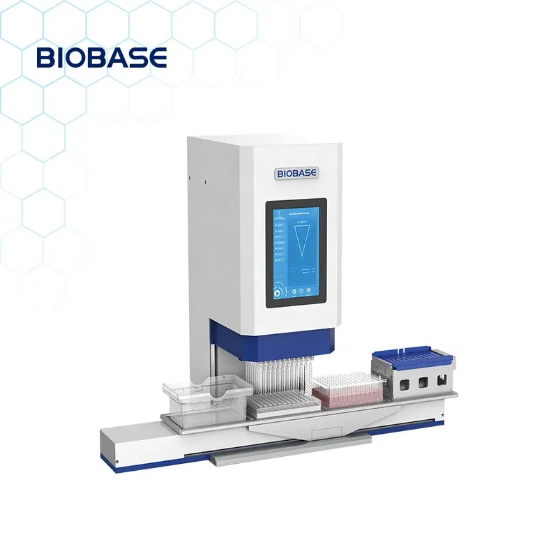 BIOBASE CHINA automatic Liquid Handler 96 canali PCR Plate analizzatore clinico per laboratorio