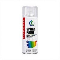 LONTUM 1K Akrilik High Gloss Base Clear Coat Aerosol Pelindung UV Otomatis