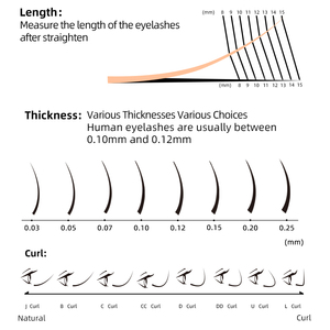 Cnk Chất Lượng 10Mm Và 12Mm Phẳng Gố<span class=keywords><strong>c</strong></span> Lông Mi Mở Rộng Dễ Dàng Ứng Dụng Nhà Máy Trự<span class=keywords><strong>c</strong></span> Tiếp Bán Buôn - Product Image 6