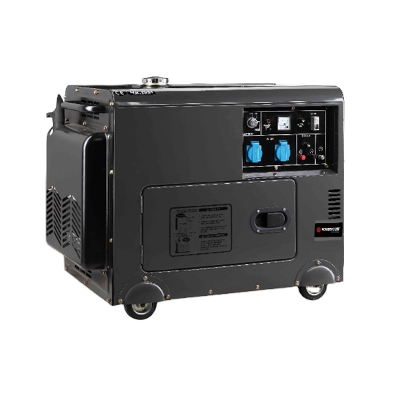 Высококачественные портативные бесшумные дизельные электрогенераторы 5 кВт