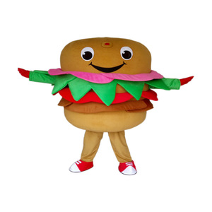 Costume de poupée publicitaire pour performance ambulante, modèle dessin animé, pour frites, hamburgers, pizzas, avec vêtements mignons et flexibles - Product Image 5