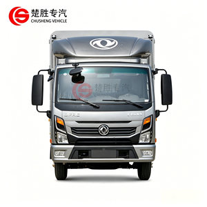 Prix d'usine Dongfeng 4x2 150HP 4.2M 5 tonnes <span class=keywords><strong>Camion</strong></span> de transport de marchandises diesel à ridelles pour le transport de bétail, volailles, légumes et fruits - Product Image 3