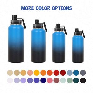 Vasos Térmicos para Gimnasio al por Mayor, 1000 ml, Boca Ancha, Doble Pared, Acero Inoxidable, Botella de Agua Deportiva con Logotipo Personalizado - Product Image 2