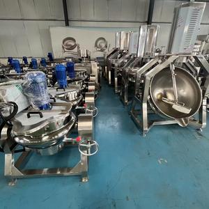 Nouvelle marmite de cuisson commerciale automatique à <span class=keywords><strong>prix</strong></span> d'usine pour confiture de tomates et de fruits, chauffage gaz/vapeur/électrique, avec certification CE - Product Image 2