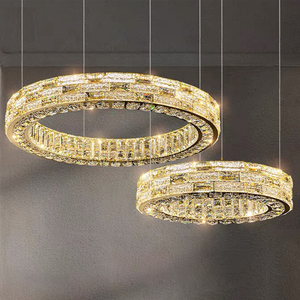 2024 Mới Hiện Đại Nghệ Thuật Pha Lê Đèn Chùm Đèn Pha Lê Đèn Chùm Cho Phòng Ăn Phòng Ngủ Mặt Dây Chuyền Ánh Sáng Đèn Chùm - Product Image 3