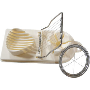 Cortadores de Huevos Multifuncionales de Calidad, Cortador de Huevos de Acero Inoxidable, Cortador de Huevos Dividido Elegante - Product Image 2