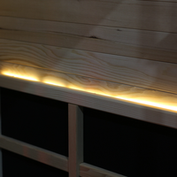 Vente flash : Sauna infrarouge pour 2 personnes avec luminothérapie rouge