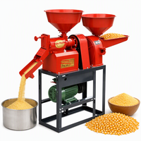 Moulin à riz domestique pour le mouton du millet avec tamis vibrant pour séparer la paille et le riz cassé