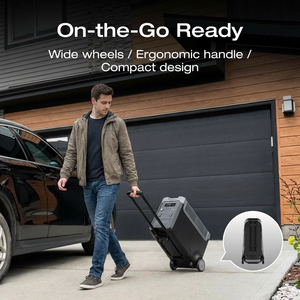 Station d'alimentation portable LiFePO4 3600W 3840Wh, générateur solaire extérieur pour la maison, le camping-car et le camping - Product Image 4