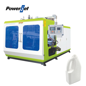 Blow Moulding Machine Powerjet Multifunctional PE PP 5 Liter Hdpe Plastic Bottle Double Station Extrusion Blow Moulding Machine Price