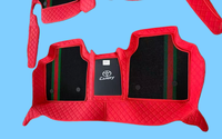 Tapis de sol de voiture personnalisés en cuir double couche antidérapant, vente directe d'usine, durables, pour KIA CERATO/SOUL/SELTOS/SPORTAGE/EV5