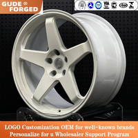 Jantes GUDE forgées TE37 Ultra M Spec à déport personnalisé 19x9.5 20x11, design sport à cinq branches pour FK8 R35